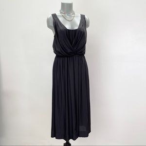 Anthropologie Sloan Grecian Draped Midi Dress XS